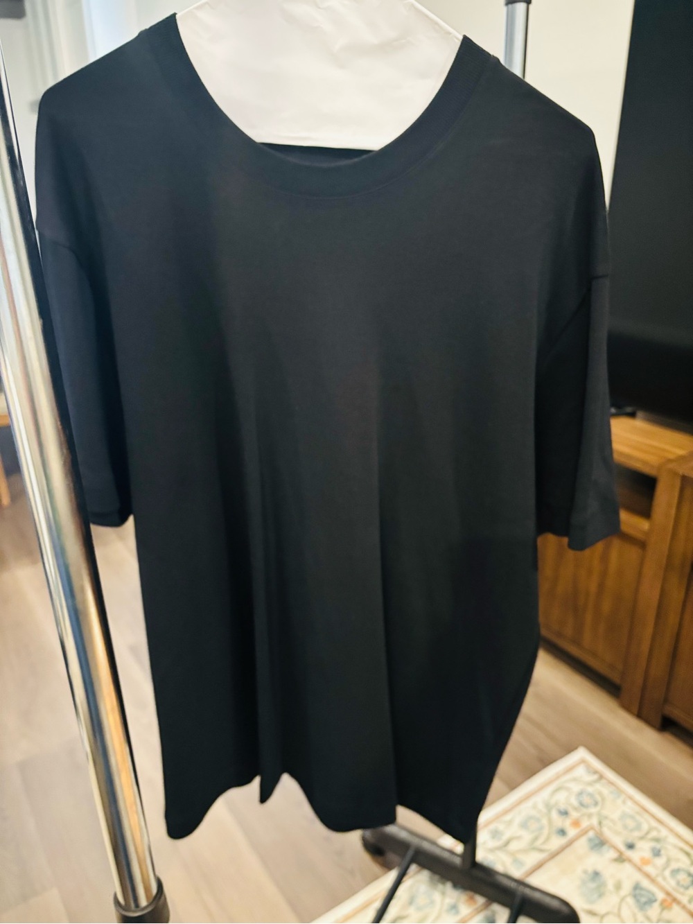 Massimo Dutty Classic Black Crewneck Tee